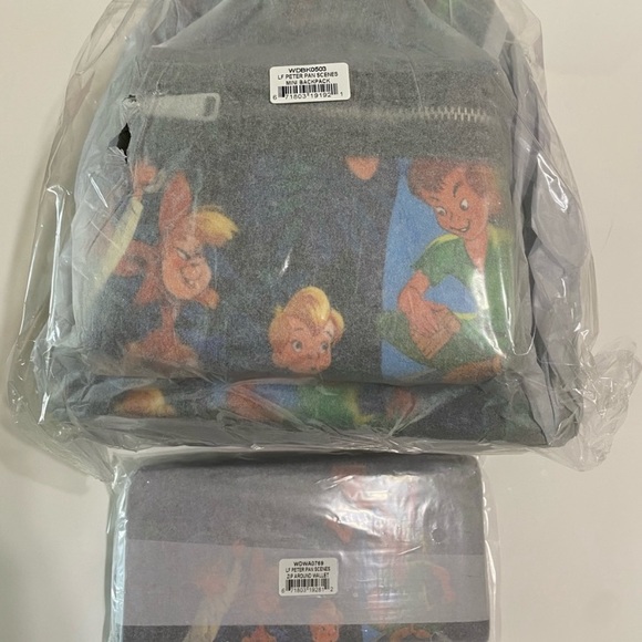(obo) Peter Pan Loungefly backpack - Picture 4 of 10